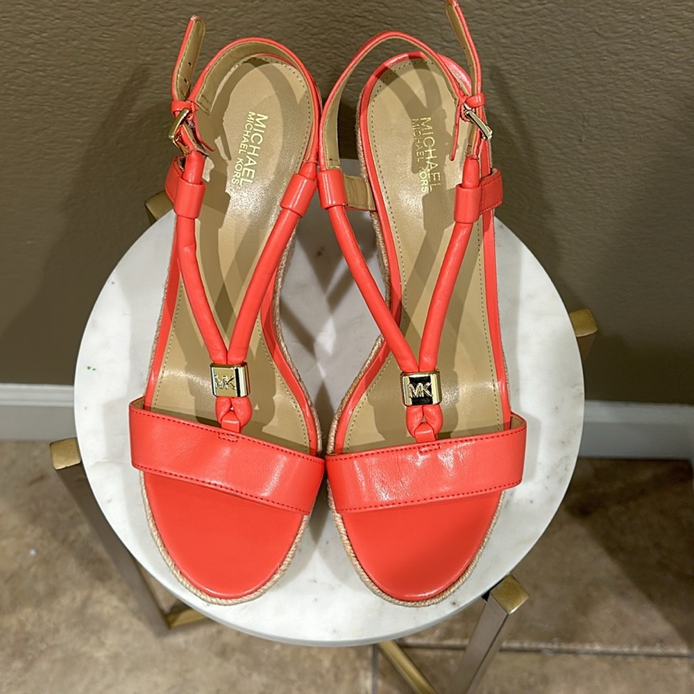 Michael Kors Wedge Open toe Sandal - Picture 6 of 8